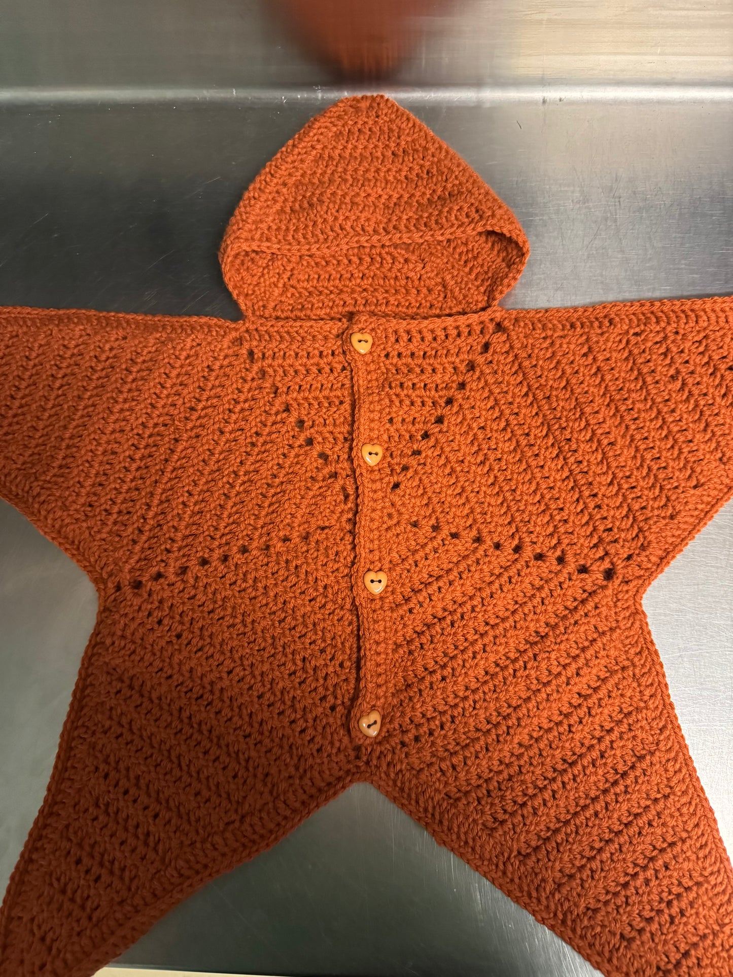 Starfish 0-3 Month Onesie